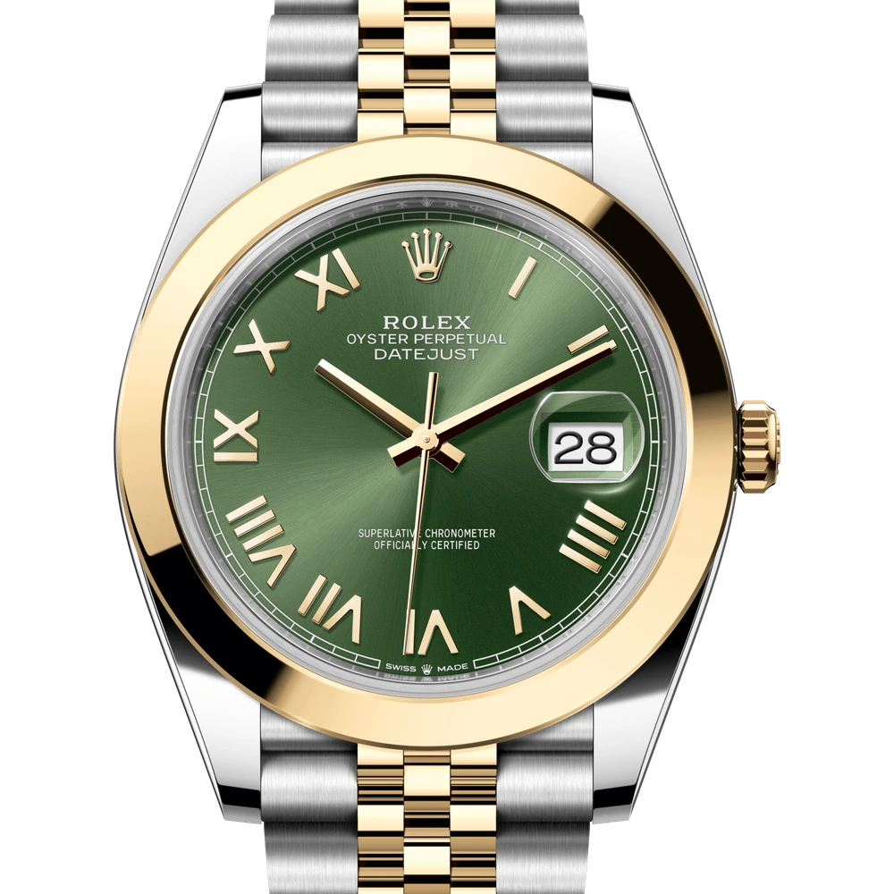 Rolex Datejust 41 Oyster, 41 mm, Oystersteel and yellow gold Reference 126303