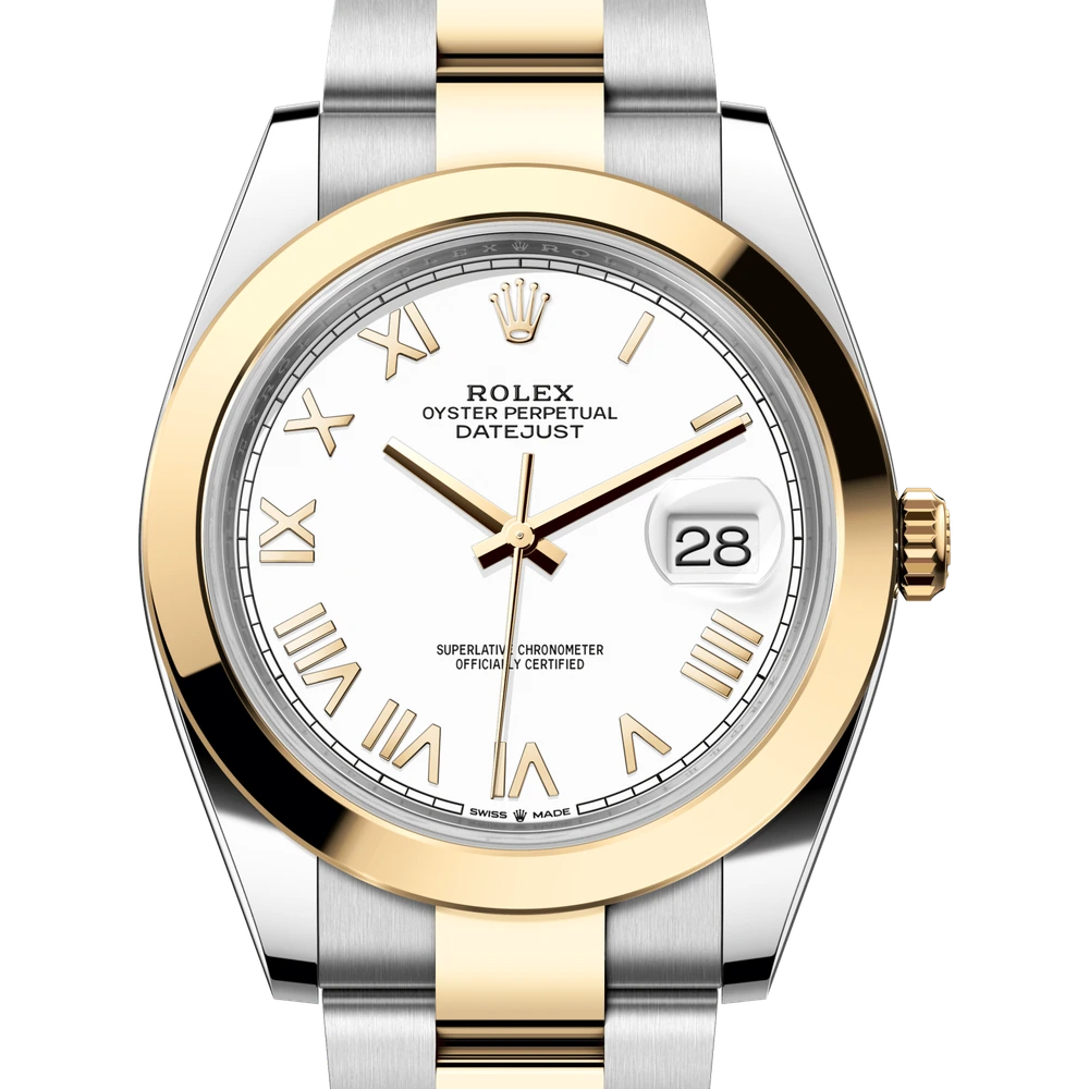 Rolex Datejust 41 Oyster, 41 mm, Oystersteel and yellow gold Reference 126303
