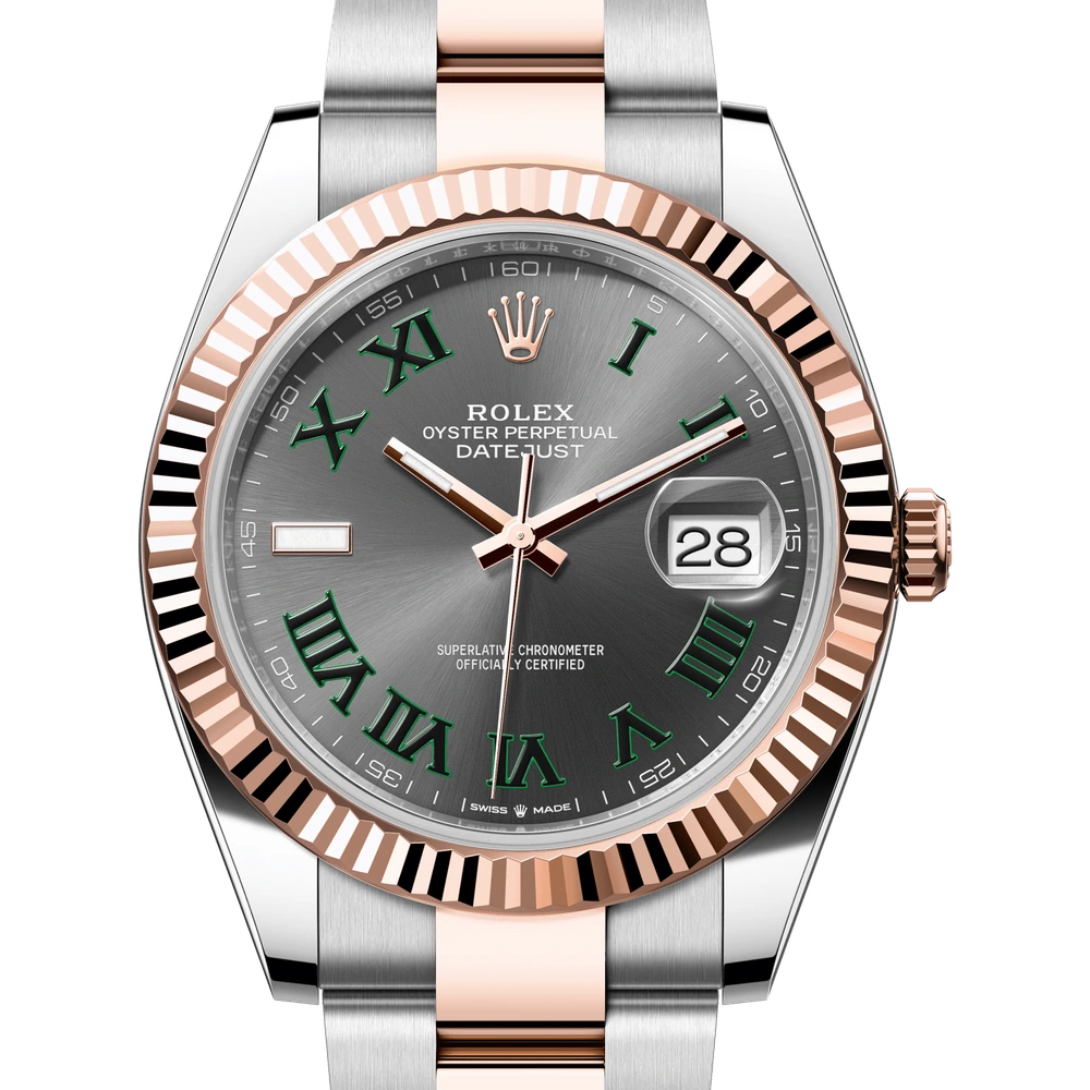 Rolex Datejust 41 Oyster, 41 mm, Oystersteel and Everose gold Reference 126331