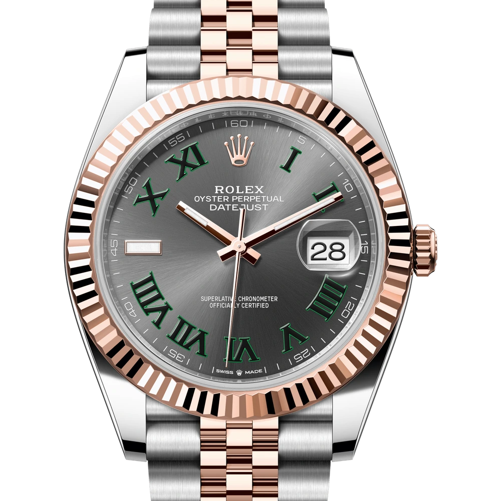 Rolex Datejust 41 Oyster, 41 mm, Oystersteel and Everose gold Reference 126331