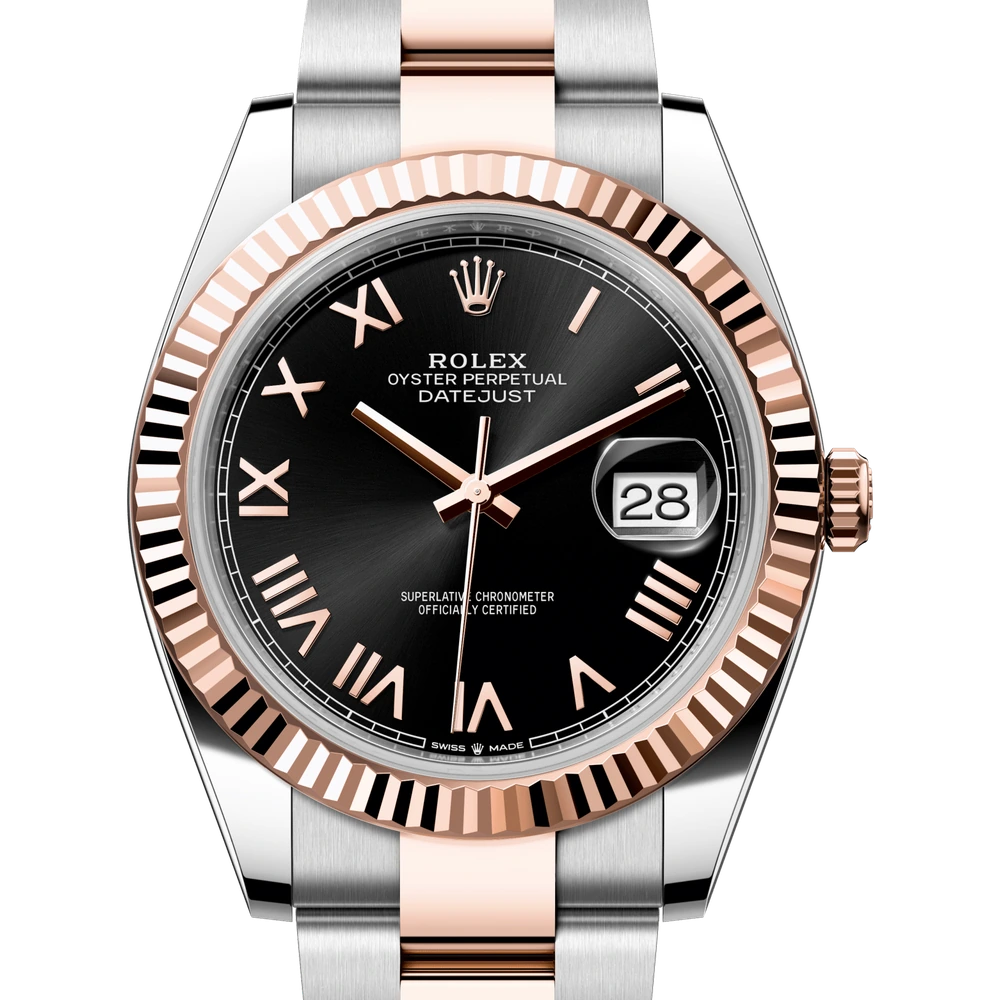 Rolex Datejust 41 Oyster, 41 mm, Oystersteel and Everose gold Reference 126331