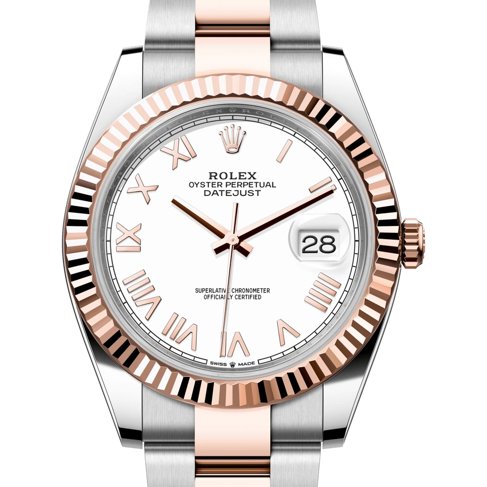 Rolex Datejust 41 Oyster, 41 mm, Oystersteel and Everose gold Reference 126331