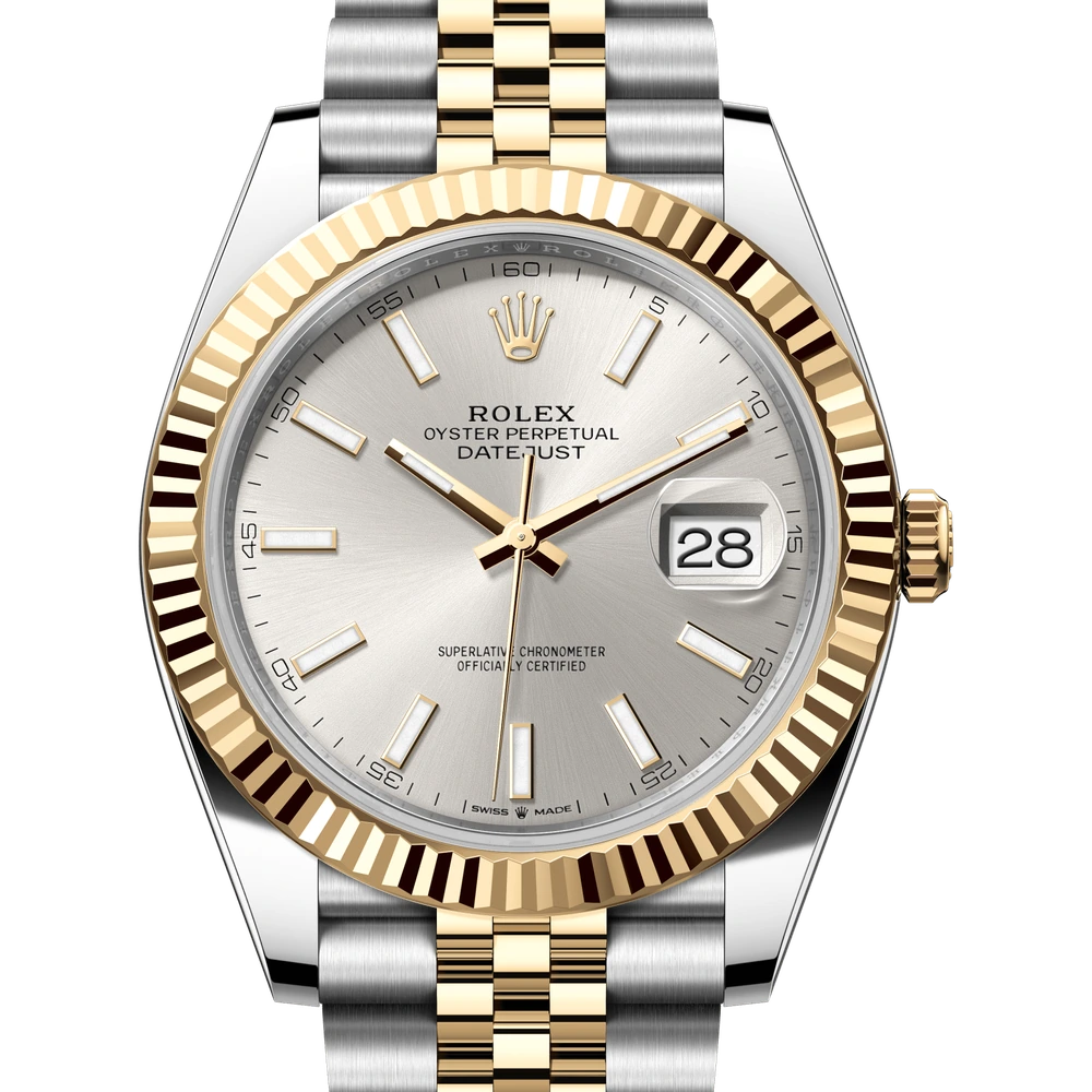 Rolex Datejust 41 Oyster, 41 mm, Oystersteel and yellow gold Reference 126333