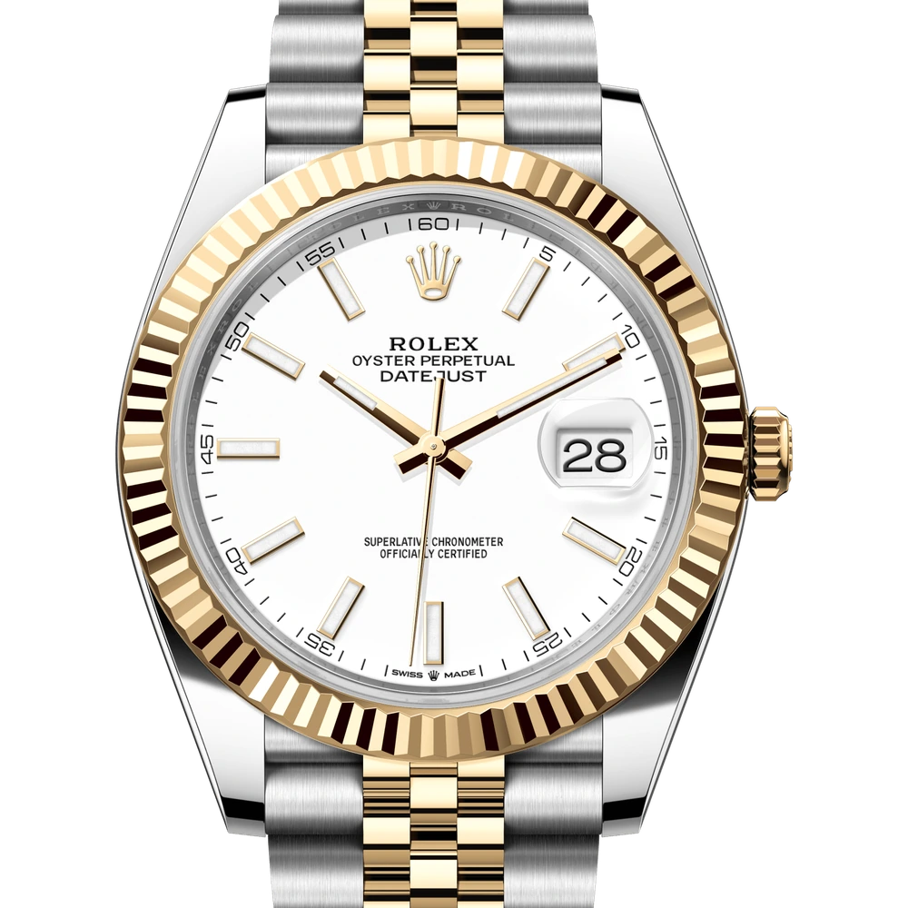 Rolex Datejust 41 Oyster, 41 mm, Oystersteel and yellow gold Reference 126333