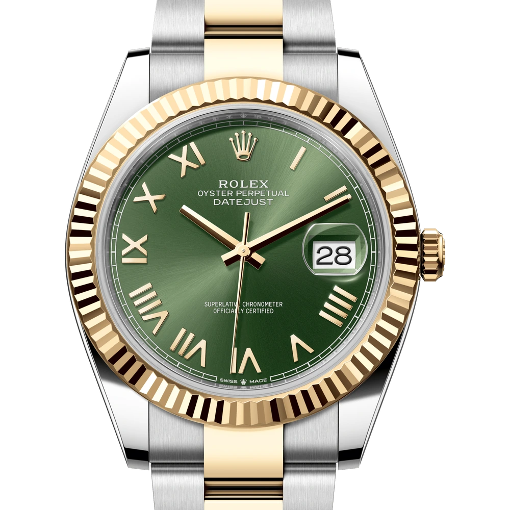 Rolex Datejust 41 Oyster, 41 mm, Oystersteel and yellow gold Reference 126333