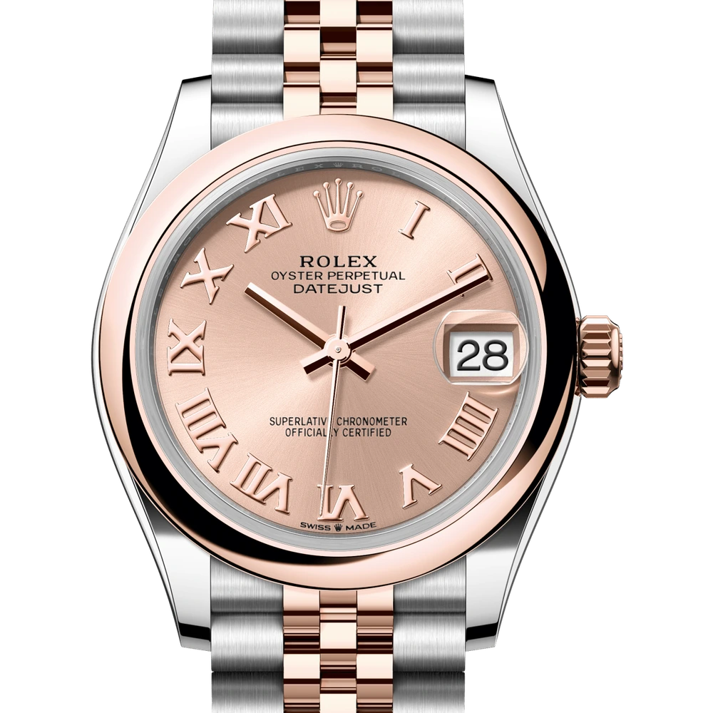 Rolex Datejust 31 Oyster, 31 mm, Oystersteel and Everose gold Reference 278241