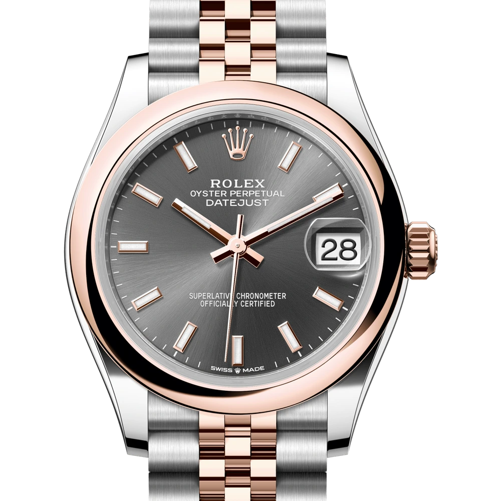 Rolex Datejust 31 Oyster, 31 mm, Oystersteel and Everose gold Reference 278241