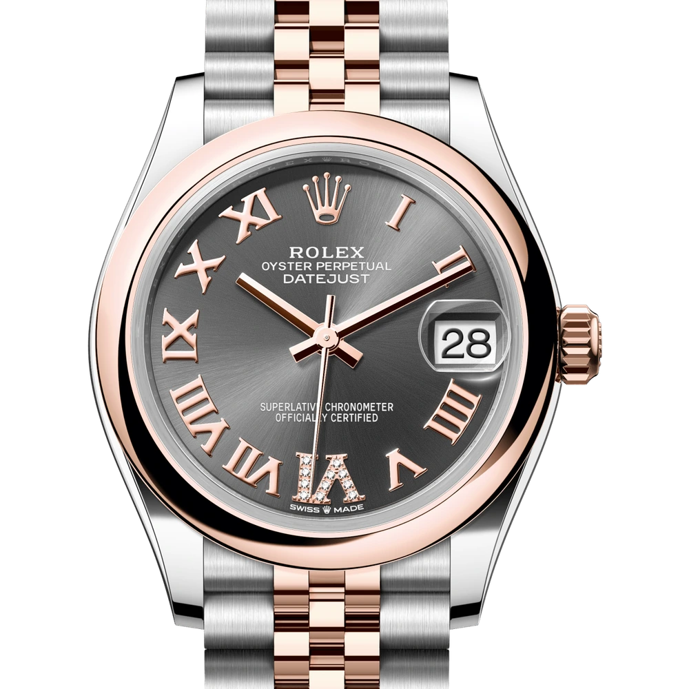 Rolex Datejust 31 Oyster, 31 mm, Oystersteel and Everose gold Reference 278241