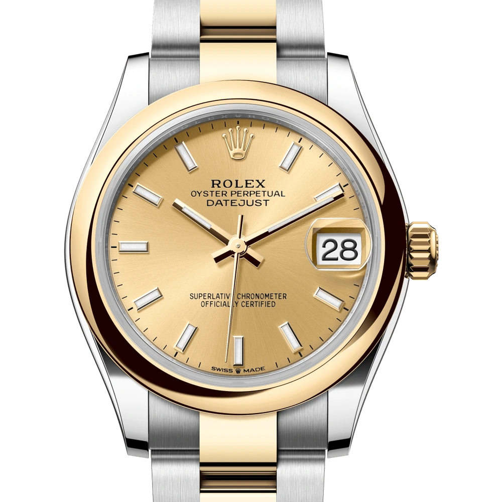 Rolex Datejust 31 Oyster, 31 mm, Oystersteel and yellow gold Reference 278243