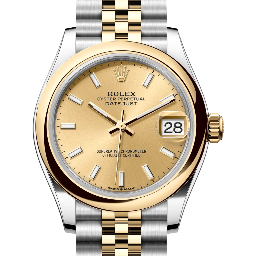 Rolex Datejust 31 Oyster, 31 mm, Oystersteel and yellow gold Reference 278243