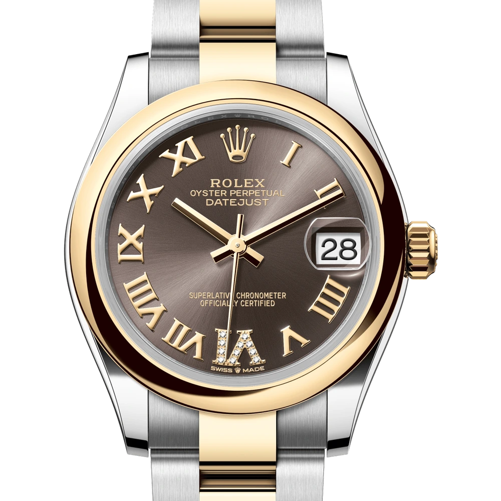 Rolex Datejust 31 Oyster, 31 mm, Oystersteel and yellow gold Reference 278243