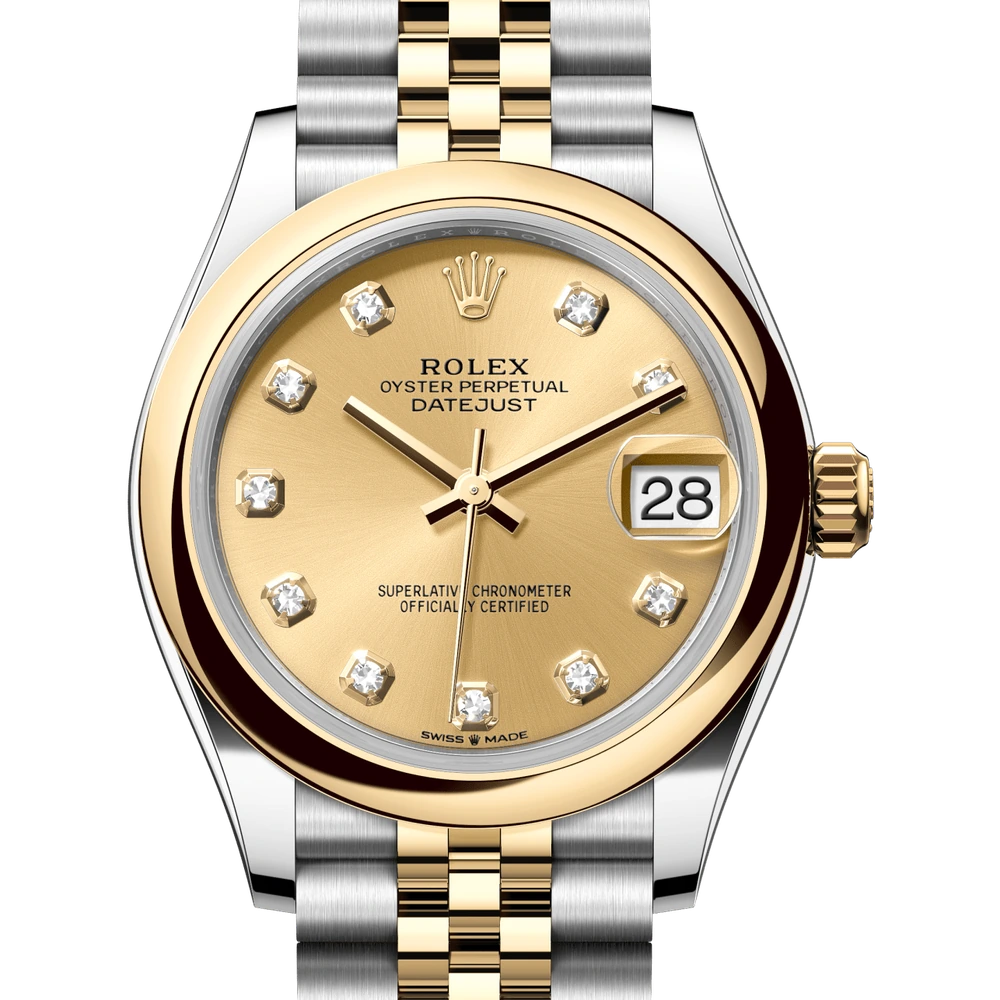 Rolex Datejust 31 Oyster, 31 mm, Oystersteel and yellow gold Reference 278243