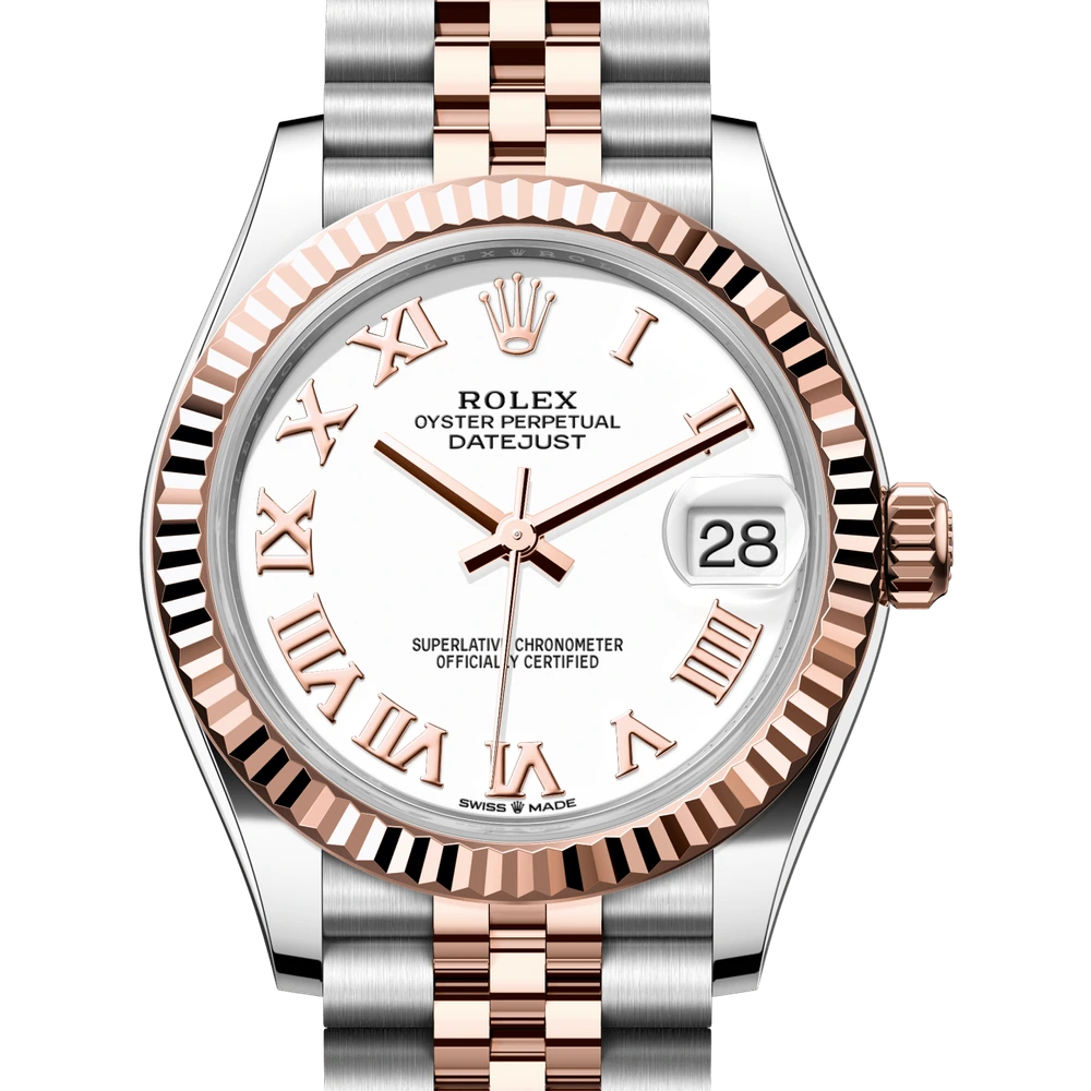Rolex Datejust 31 Oyster, 31 mm, Oystersteel and Everose gold Reference 278271