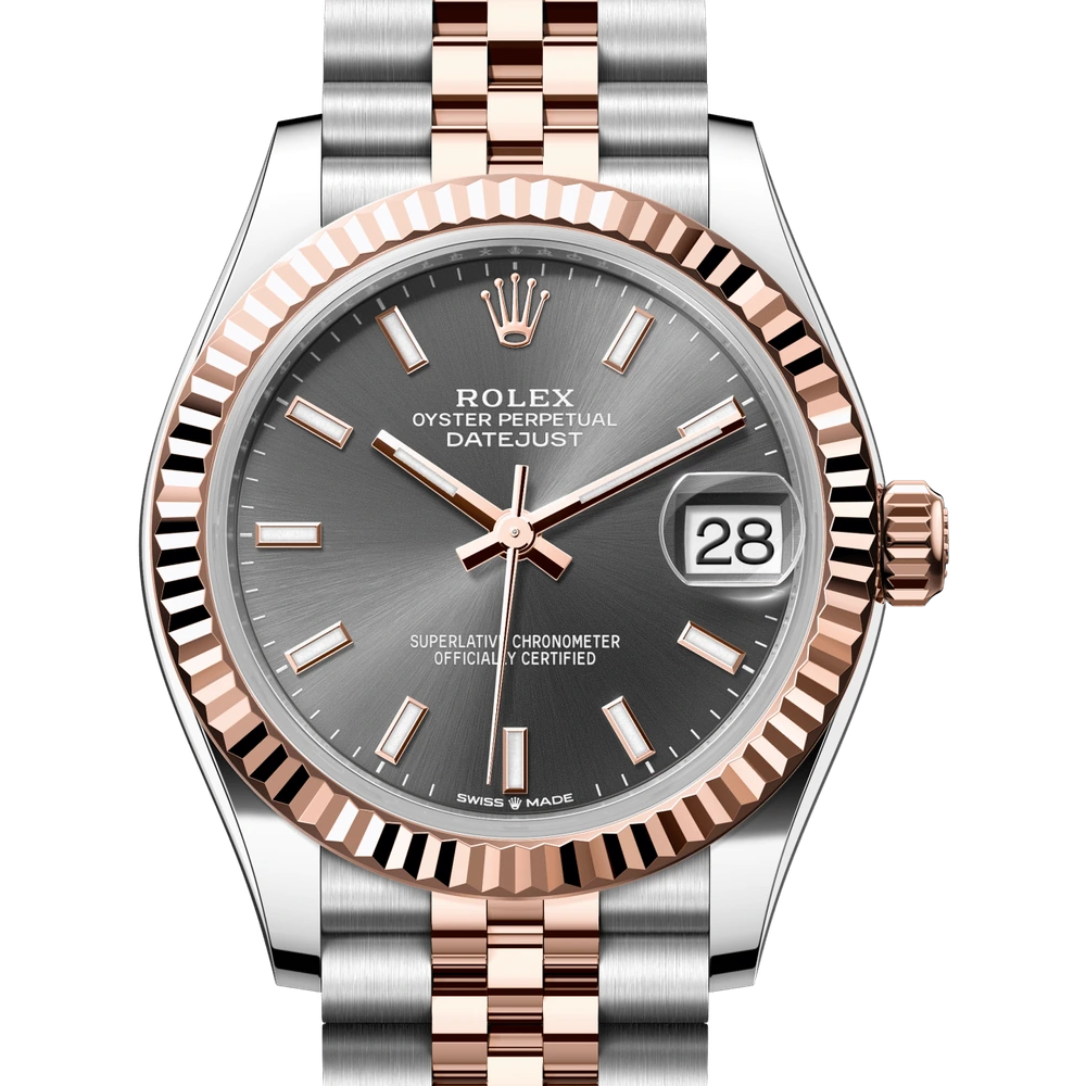 Rolex Datejust 31 Oyster, 31 mm, Oystersteel and Everose gold Reference 278271