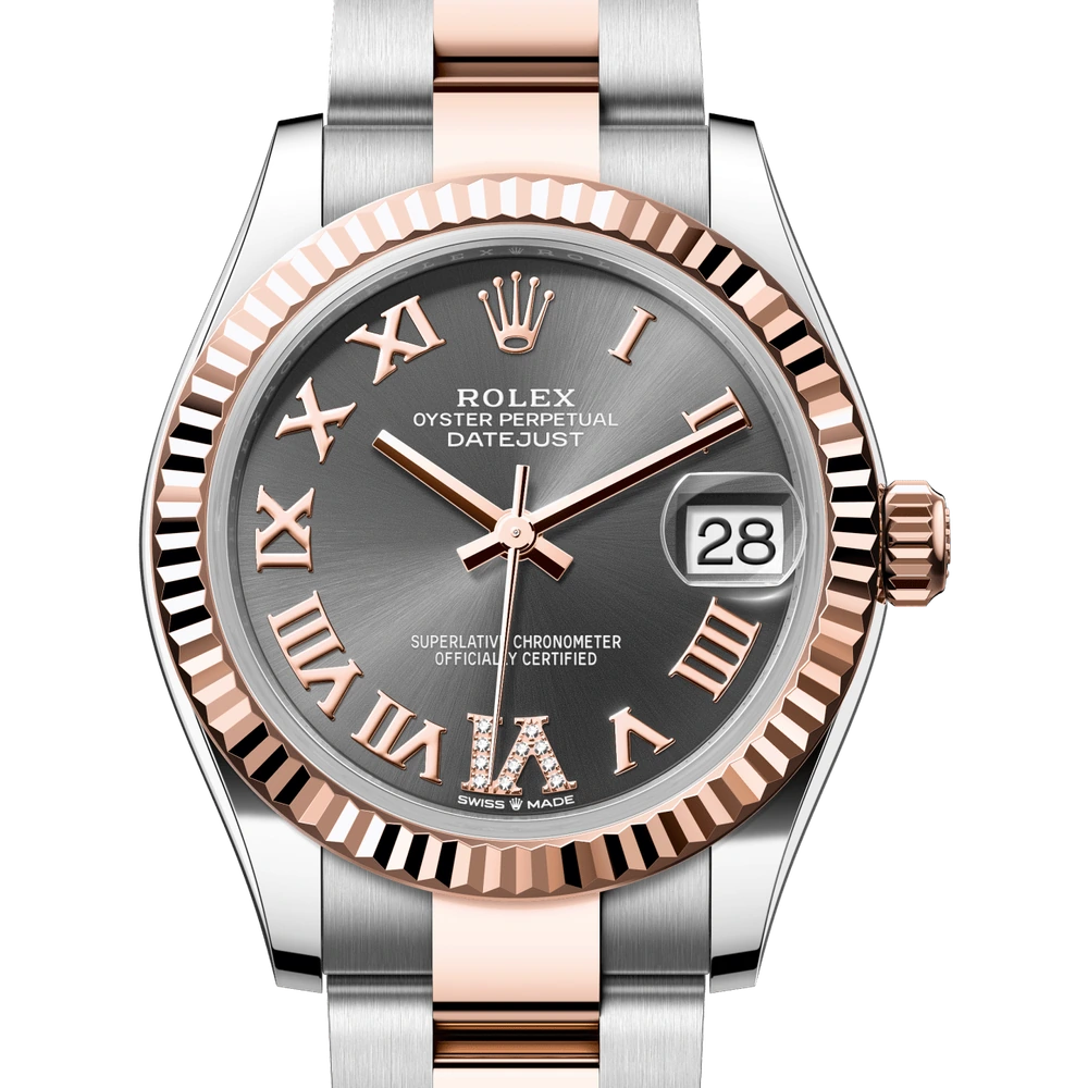 Rolex Datejust 31 Oyster, 31 mm, Oystersteel and Everose gold Reference 278271