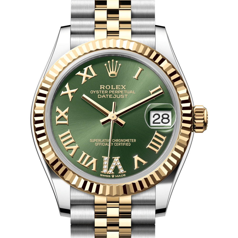 Rolex Datejust 31 Oyster, 31 mm, Oystersteel and yellow gold Reference 278273