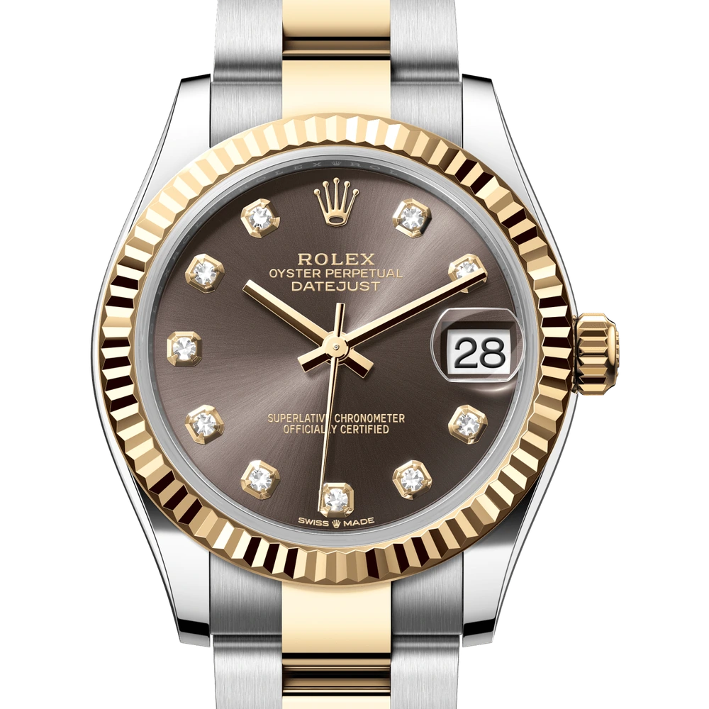 Rolex Datejust 31 Oyster, 31 mm, Oystersteel and yellow gold Reference 278273