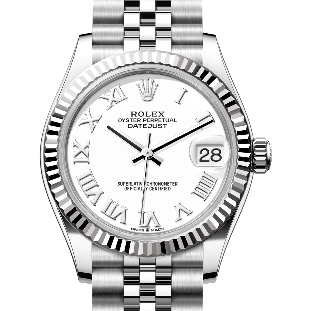Rolex Datejust 31 Oyster, 31 mm, Oystersteel and white gold Reference 278274