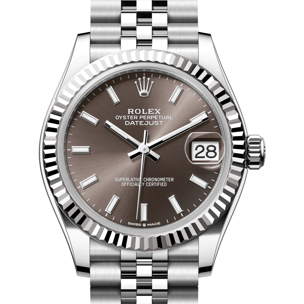 Rolex Datejust 31 Oyster, 31 mm, Oystersteel and white gold Reference 278274