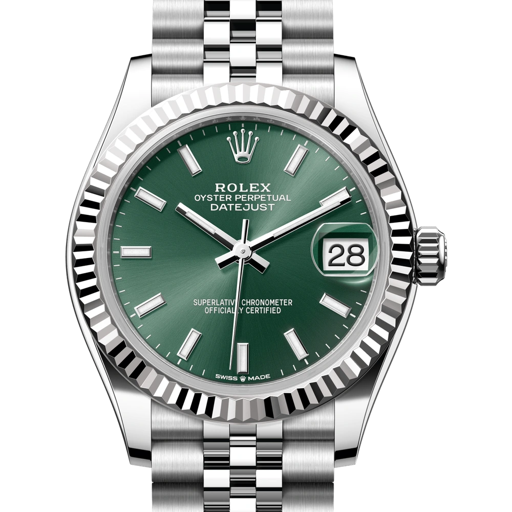 Rolex Datejust 31 Oyster, 31 mm, Oystersteel and white gold Reference 278274