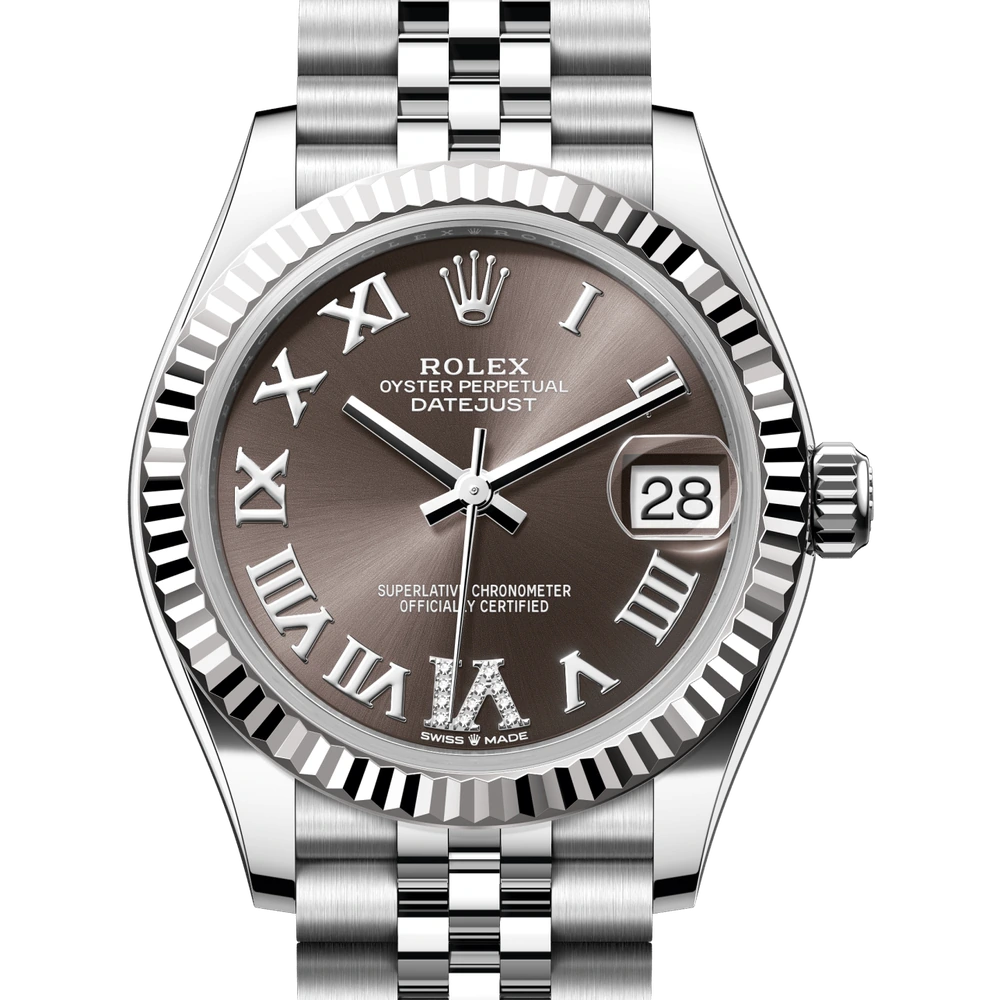 Rolex Datejust 31 Oyster, 31 mm, Oystersteel and white gold Reference 278274