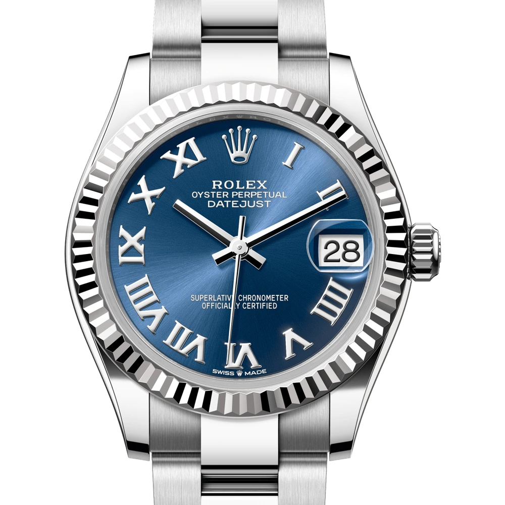Rolex Datejust 31 Oyster, 31 mm, Oystersteel and white gold Reference 278274