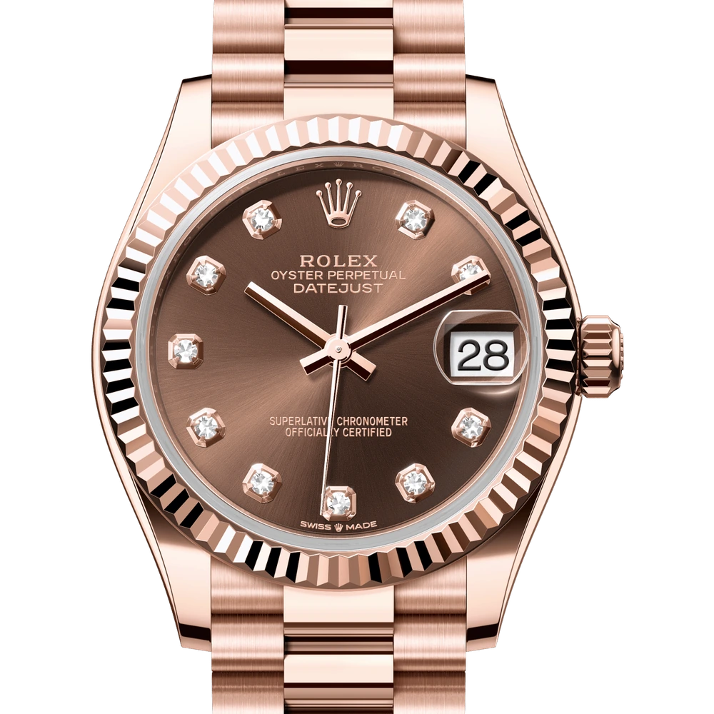 Rolex Datejust 31 Oyster, 31 mm, Everose gold Reference 278275