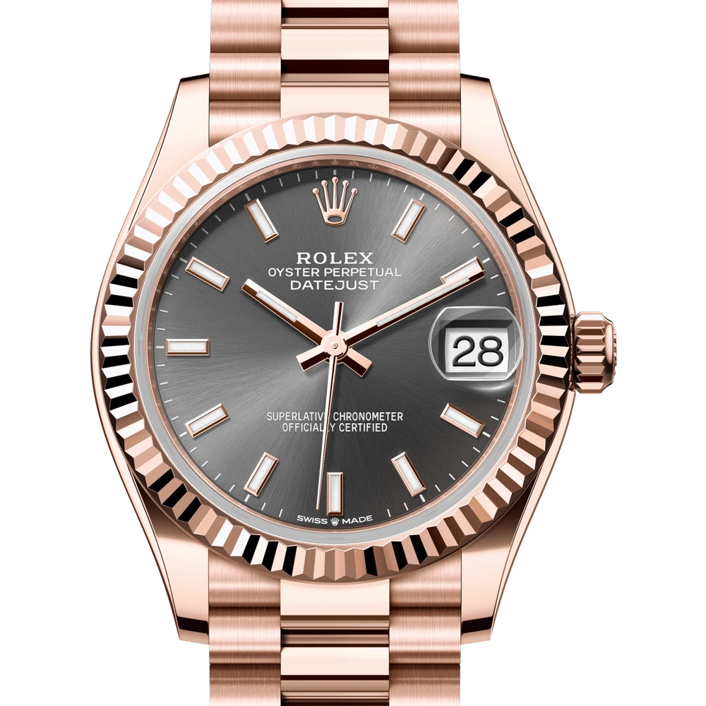 Rolex Datejust 31 Oyster, 31 mm, Everose gold Reference 278275