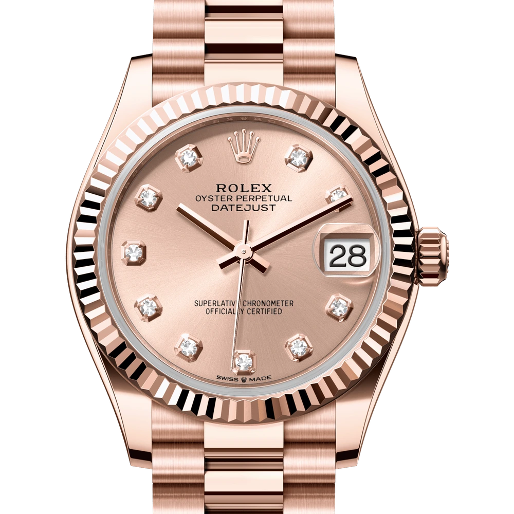 Rolex Datejust 31 Oyster, 31 mm, Everose gold Reference 278275