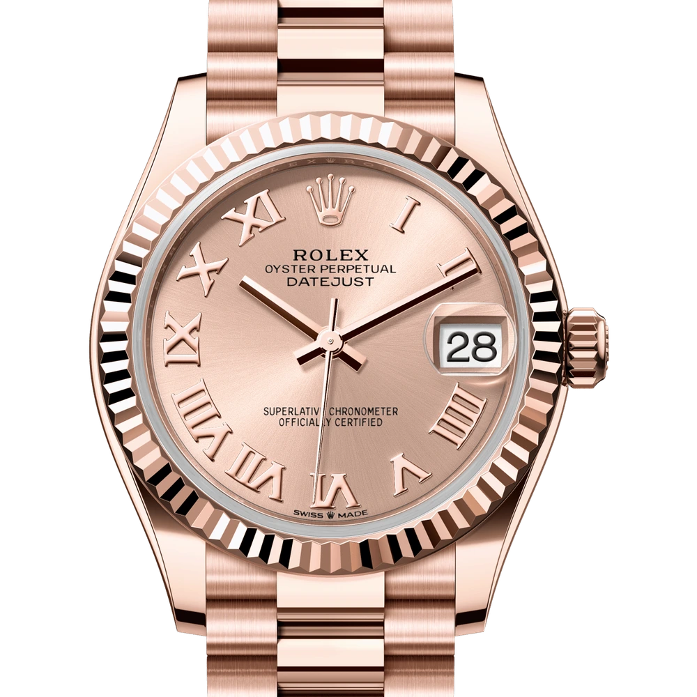 Rolex Datejust 31 Oyster, 31 mm, Everose gold Reference 278275