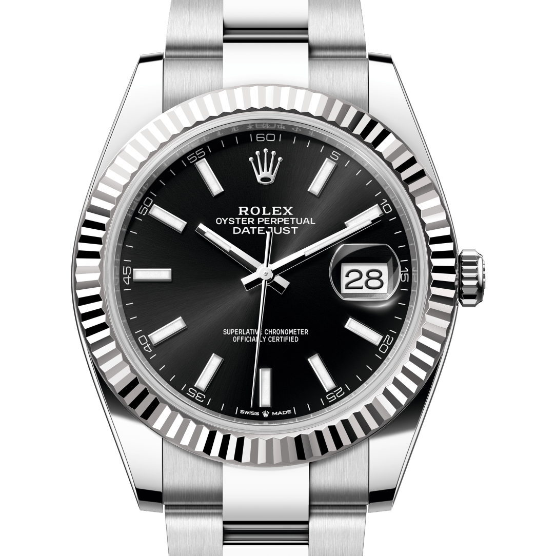 Rolex Datejust 41mm 2026 Box Papers 126334 Steel Oyster Bracelet Fluted Bezel