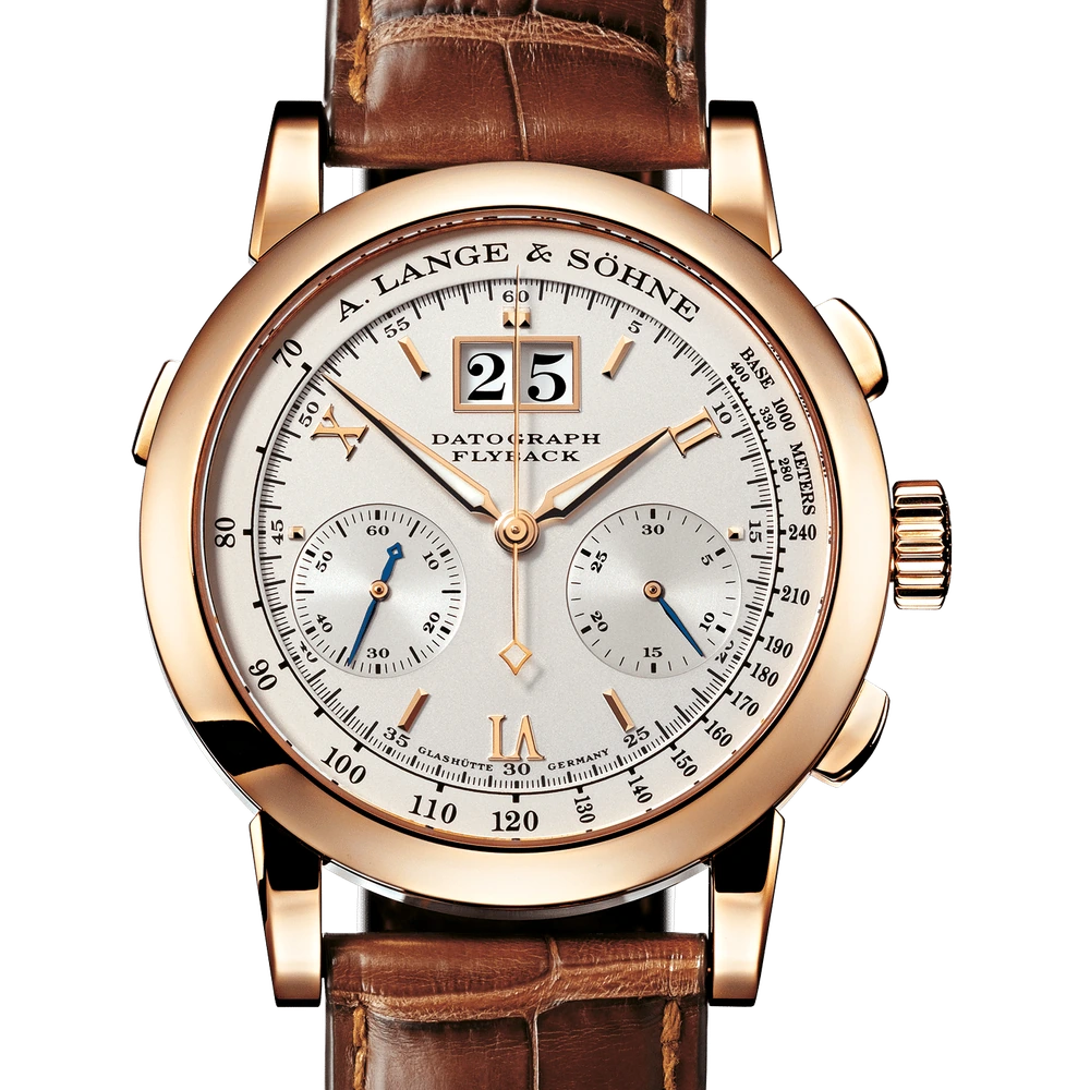 A. Lange & Söhne Pink Gold, Argenté Dial