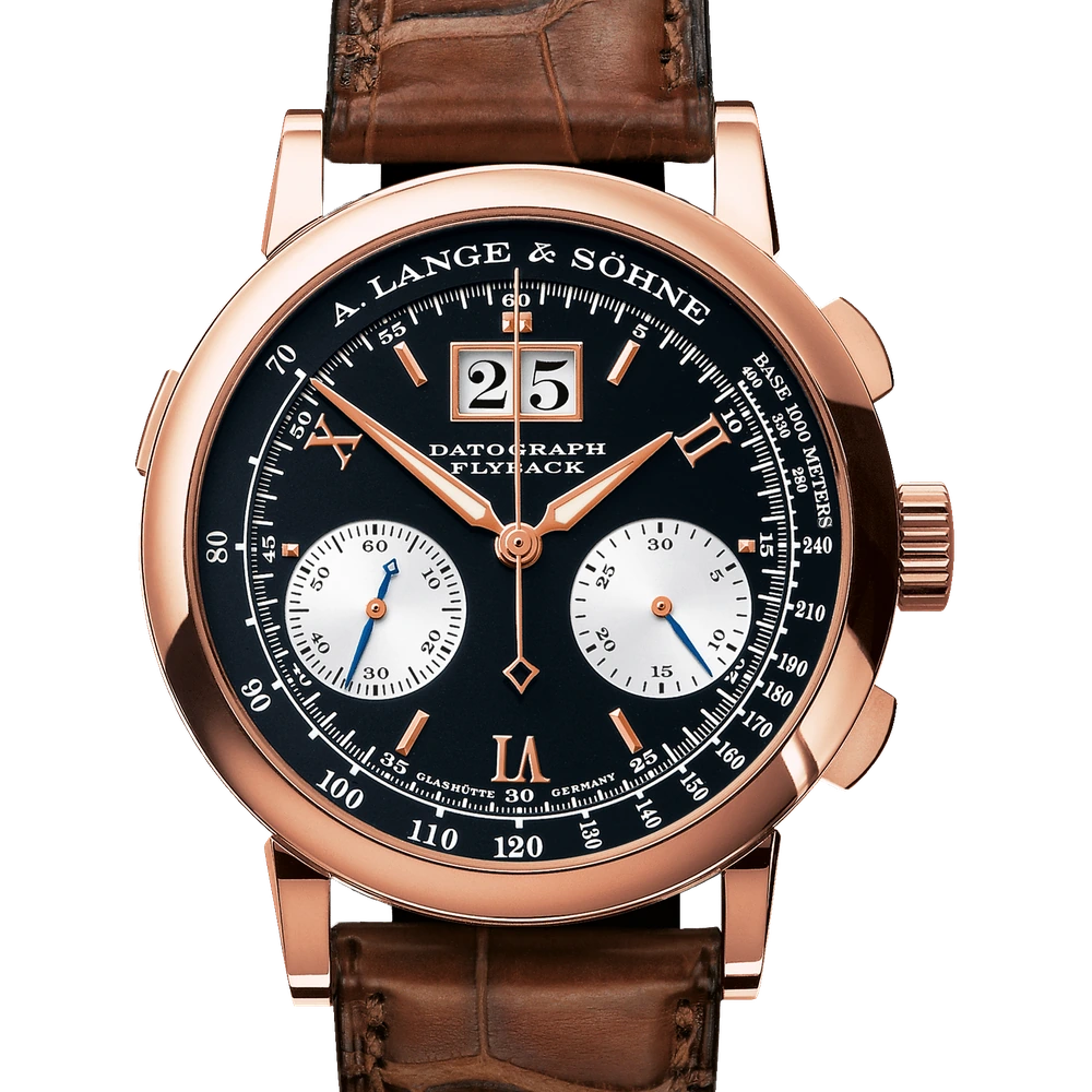 A. Lange & Söhne Pink Gold, Black Dial