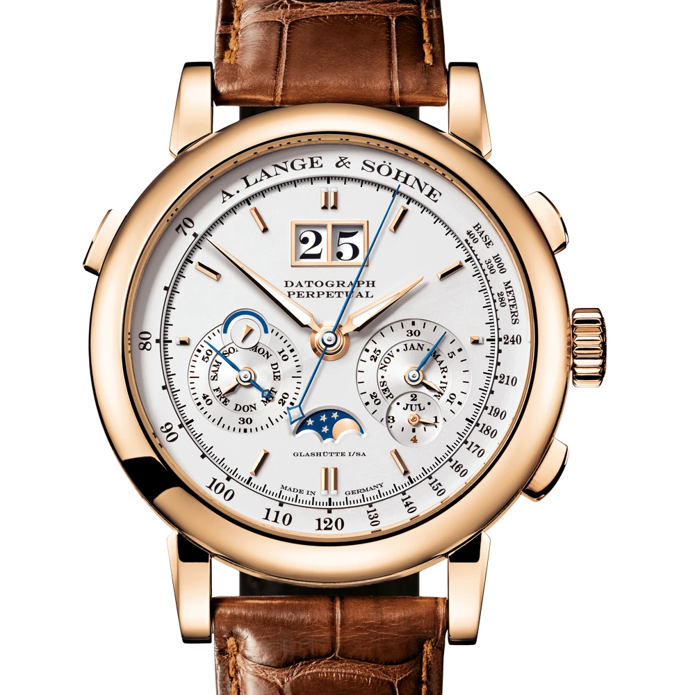 A. Lange & Söhne Pink Gold, Argenté Dial