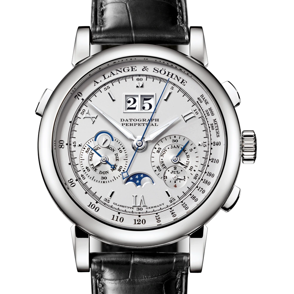 A. Lange & Söhne Platinum, Rhodié Dial