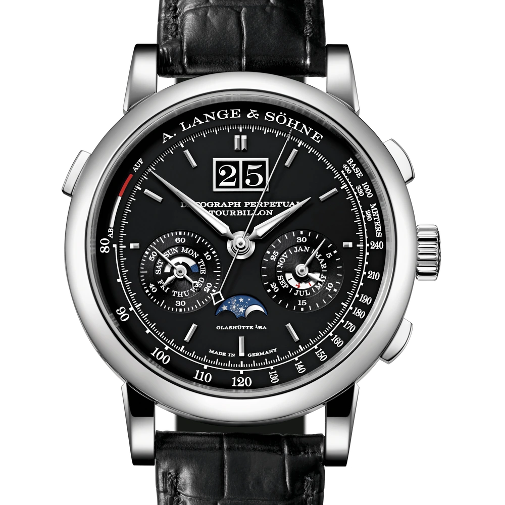 A. Lange & Söhne Platinum, Black Dial