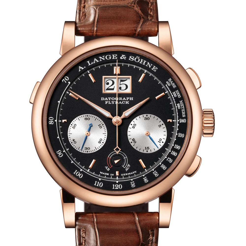 A. Lange & Söhne Pink Gold, Argenté Dial