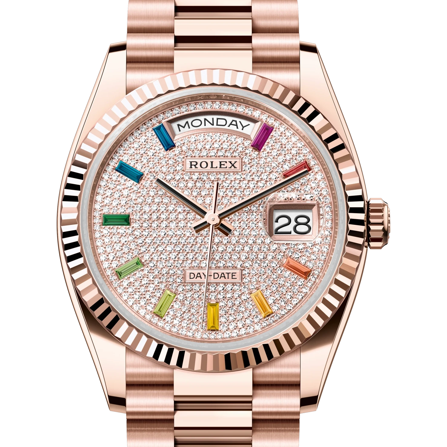 Rolex Day-Date 36 Oyster, 36 mm, Everose gold Reference 128235