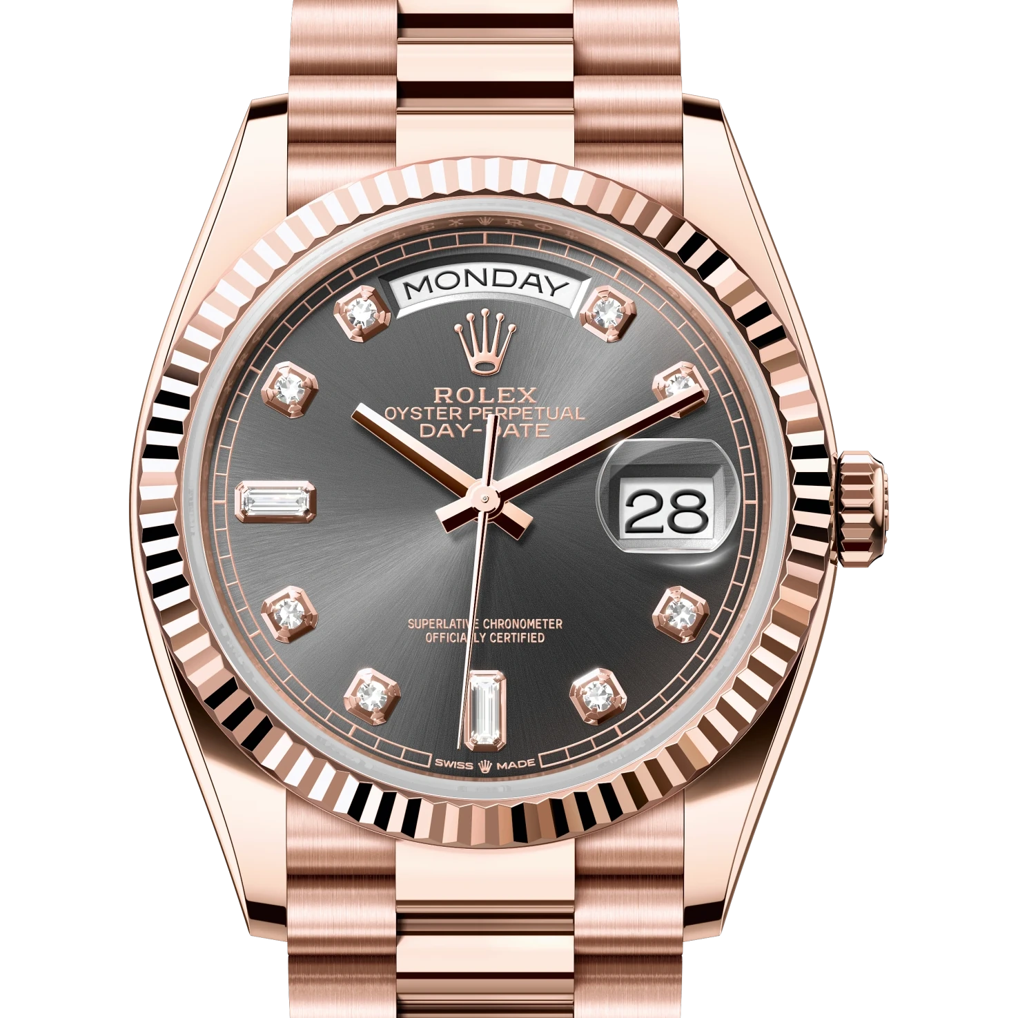 Rolex Day-Date 36 Oyster, 36 mm, Everose gold Reference 128235