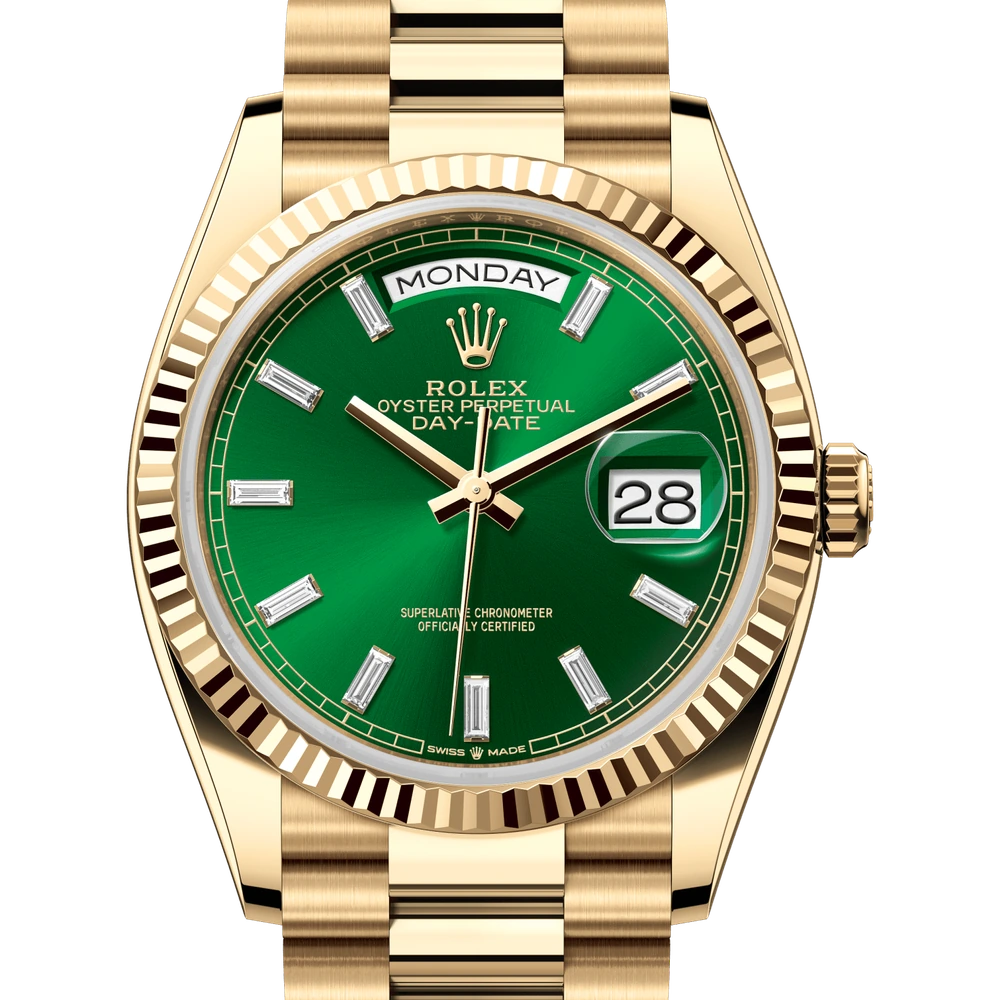 Rolex Day-Date 36 Oyster, 36 mm, yellow gold Reference 128238