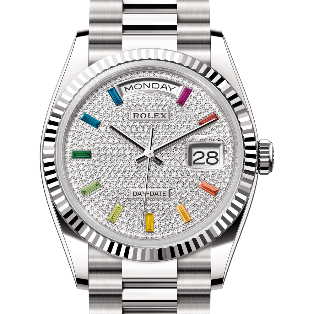 Rolex Day-Date 36 Oyster, 36 mm, white gold Reference 128239