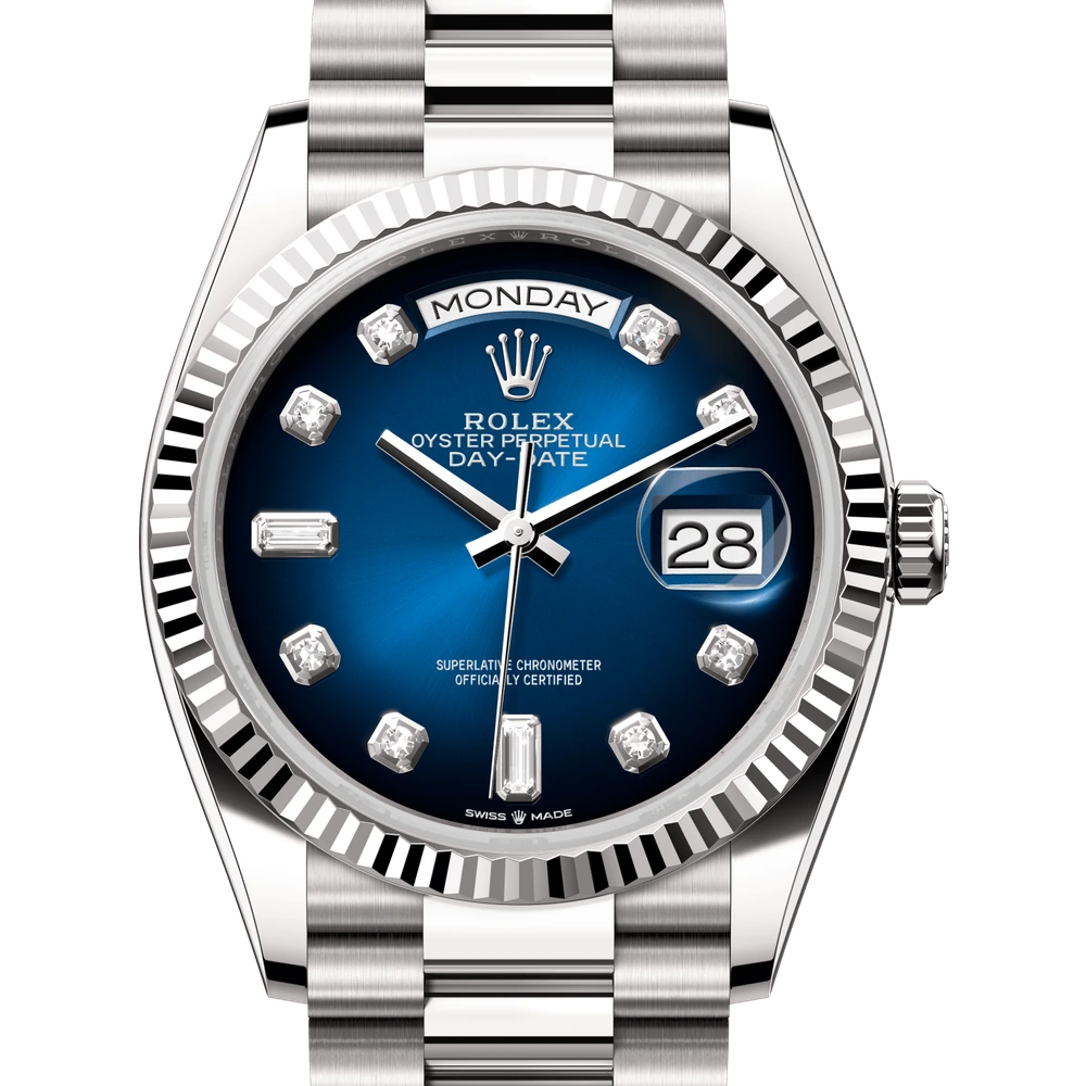 Rolex Day-Date 36 Oyster, 36 mm, white gold Reference 128239