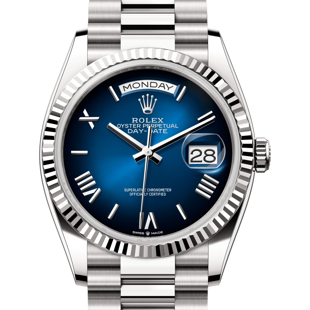 Rolex Day-Date 36 Oyster, 36 mm, white gold Reference 128239