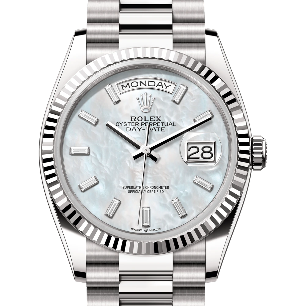 Rolex Day-Date 36 Oyster, 36 mm, white gold Reference 128239