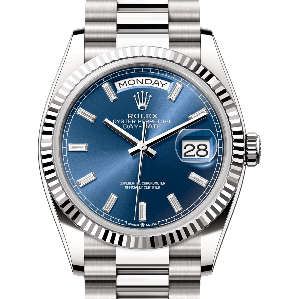 Rolex Day-Date 36 Oyster, 36 mm, white gold Reference 128239