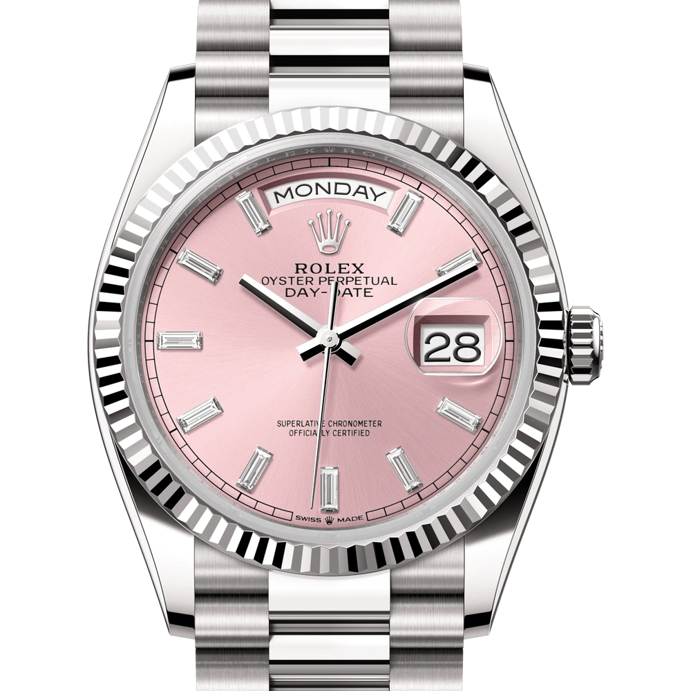 Rolex Day-Date 36 Oyster, 36 mm, white gold Reference 128239