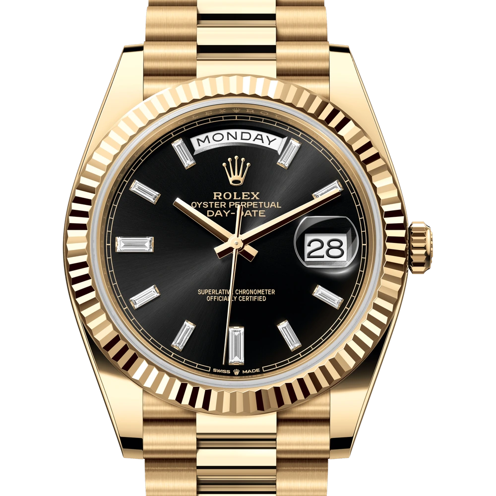 Rolex Day-Date 40 Oyster, 40 mm, yellow gold Reference 228238