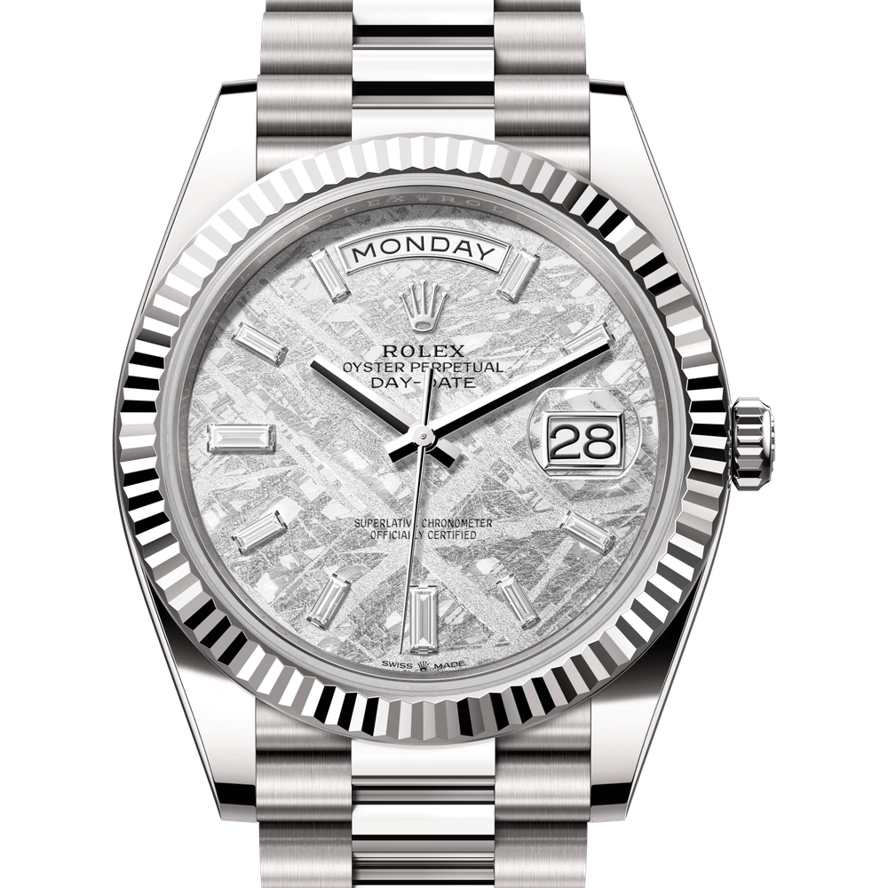 Rolex Day-Date 40 Oyster, 40 mm, white gold Reference 228239