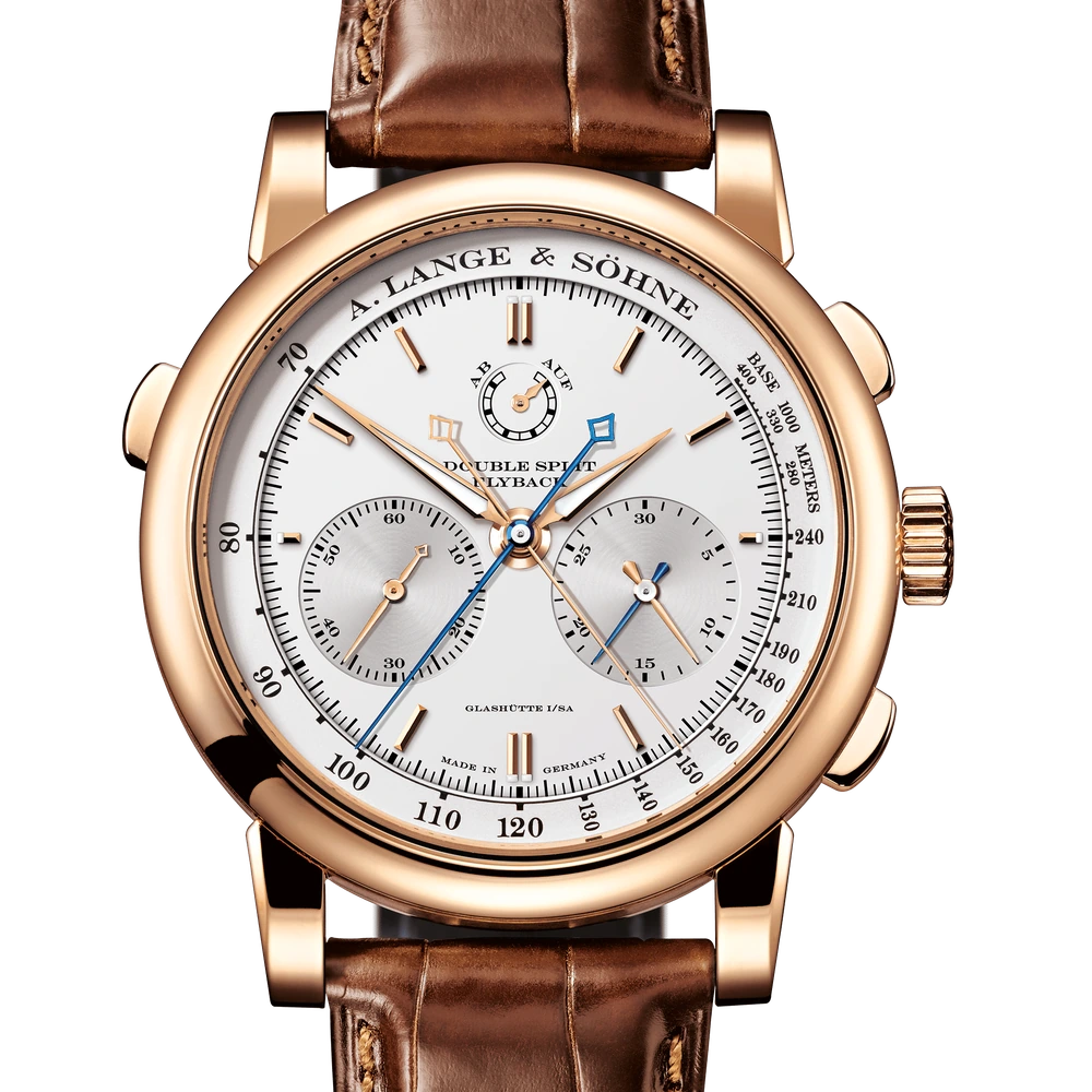A. Lange & Söhne Pink Gold, Argenté Dial