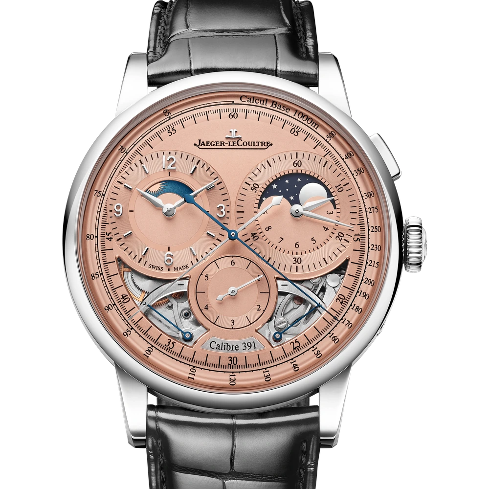 Jaeger-LeCoultre Chronograph Moon, Platinum 950/1000, Copper